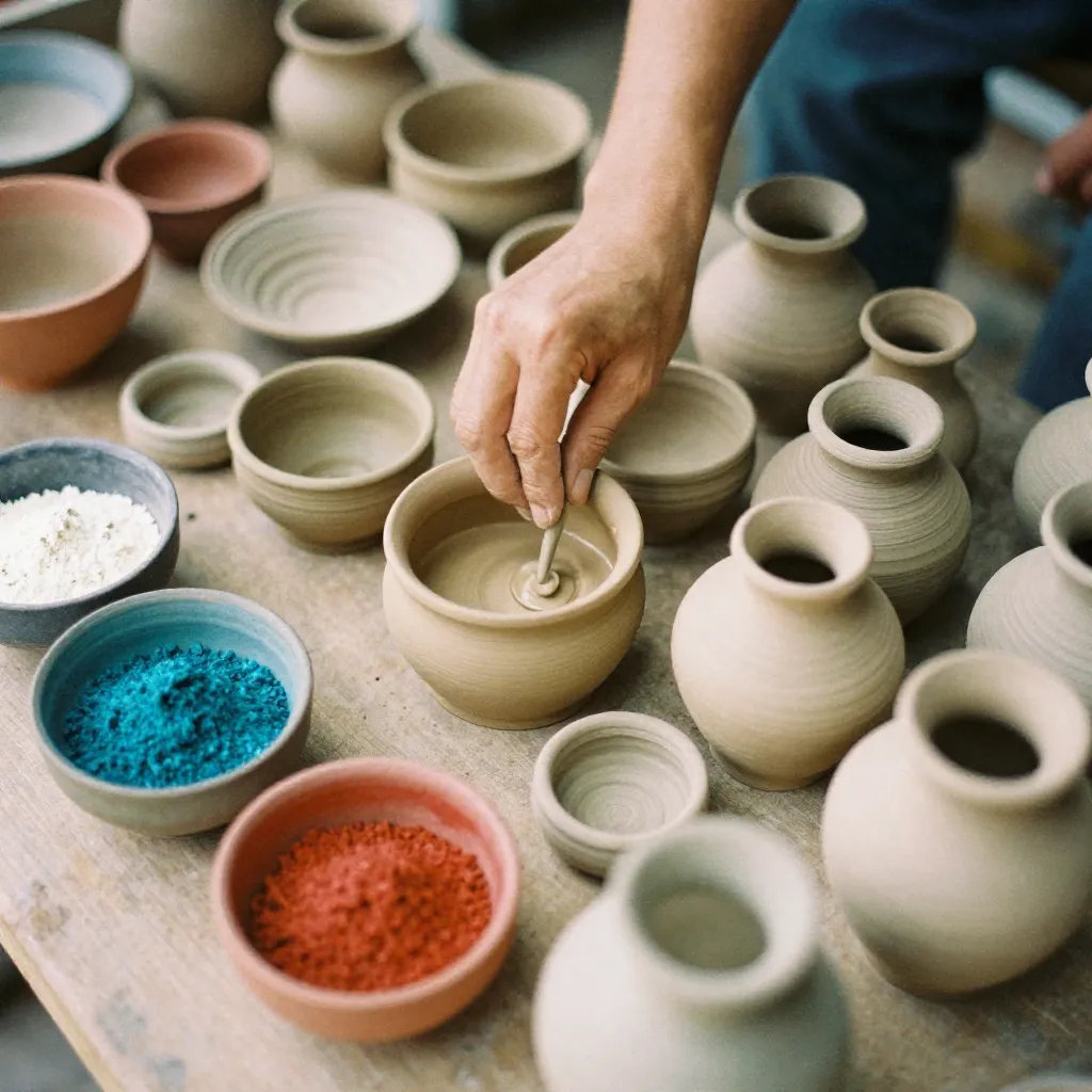 Raw material textures showing natural formations